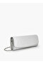 Embellished Clutch with Chain Strap - 4