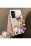 Samsung Galaxy A16 Compatible Luxury and Stylish Cartoon Pattern High-Quality Phone Case