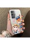 Samsung Galaxy S24 Compatible Luxury and Stylish Cartoon Pattern High-Quality Phone Case