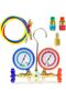 A/C Diagnostic Manifold Gauge Set for Refrigeration Charging - 2