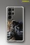 Samsung S25 Ultra Compatible Leopard Pattern Transparent Printed Shock Absorbing Phone Case Mk02A - 2