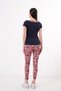Women's T-Shirt Set Summer Relaxed Fit 2-Piece Sports Combination - 5