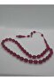 Fire Amber Natural Stone Master Signed Barley Cut Amber Prayer Beads with 33 Habbeli System and Tassels - 8