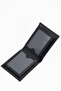 Men's Black Wallet with Card and Money Compartments - 4