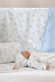 Organic Hospital Release - Pureline Series - Blue Dainty Bows - 2