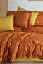 Ranforce 100% Cotton Embroidered Ruffle Duvet Cover Set - 3