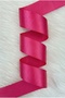 6 cm Fuchsia Single Sided Satin Ribbon 10 Meters, Bundle Dowry Engagement Jewelry Bride Special Day Gift Decoration - 3