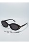 Topel Women's / Girls' Oval Black / Yellow Sunglasses