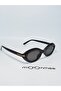 Topel Women's / Girls' Oval Black / Yellow Sunglasses - 2
