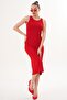 Women's Round Neck Ribbed Camisole Dress 260096 - 2