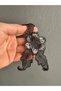 Black Sequin Embroidery Black Floral Embroidery Applique 16X5 cm - 5