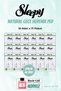17-Pack Night Natural 16-Pack Sanitary Pads and Rosie Room Fragrance