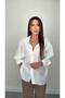 Semin Women's Oversized White Shirt - 2