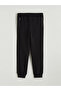 Lcw Kids Black Elastic Waist Boy's Jogger Sweatpants