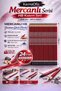 Coral Hb Pencil Red Single Color 24 Pieces, Angled Body, 17.5 cm