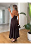 Brown Low-Cut Modal Dress - 251097 - 4
