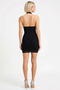 Women's Mini Dress V-Neck Sleeveless Woven Fabric Tulle Detailed Cut Short Length Stylish - 6