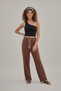 Women’s High-Waist Wide-Leg Muslin Palazzo Pants - 6