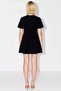 Women's Plus Size Mini Dress Crew Neck Short Sleeve Solid Pattern Single Jersey Woven Fabric Shift Fit - 6