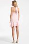 Women's Mini Dress Degaje Collar Halter Neck Sleeveless Flounce Ruffle Skater Pattern Crepe Woven - 6