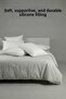 4-Piece Antiallergic Bead Silicone Pillow 800 Gr - 3