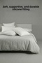 5-Piece Antiallergic Bead Silicone Pillow 800 gr - 3