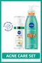 Luminous630 Anti-Acne Blemish Serum and Derma Skin Clear Facial Cleansing Gel, Skin Care Set