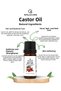 Castor Oil 20 ml – 100% Natural Undiluted Skin and Hair Care Oil (Glass Bottle) - 4
