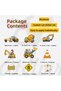 Construction Vehicles Boys Room Wall Sticker Engineering Vehicle Digger Truck Baby Wall Decor - 6