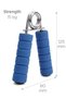 2Pcs Steel Hand Spring with Sponge Handle 15kg Wrist Forearm Finger Strengthener Tool Fitness Exercise - 5