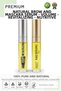 Eyebrow and Eyelash Serum - Natural Eyebrow and Eyelash Care Oil with Argan and Rosemary Oil and Vitamin E - 2X10 ml