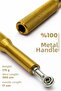 Premium Adjustable 100% Steel Jump Rope with Adjustable Length Jump Rope Gold - 5