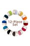 Premium 12 Pieces 50 Gr Baby Cotton Amigurumi and Punch (panç) Thread Set3