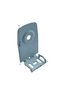 Narrow Case Round Hole Long White Painted Metal Leg - 9