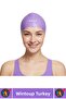 # Bone Flexible Soft Silicone Pool Sea Swimming Waterproof Ear Protection Large Size Hair Cap 2 Pieces - 3
