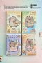 1 Capybara Themed Magnetic Lock Concept Notebook - A5 Size - 160 Pages - Mixed Delivery - 2