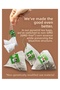 Green Tea Blend Jasmine Flower, Cinnamon (25 Pla Pyramid Sachets- 37.5g)- Handmade Green Tea, Jasmine Flower, and Cinnamon - 3