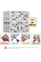 3D Self-Adhesive Wall Tiles 25.4 cm X 25.4 cm (4 Pcs) 0.258 m²