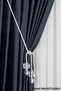 Ceiling Tieback with Cornice Attachment Custom Made Decorative Curtain Tieback Braçol Curtain Accessory