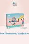Loz Junior Series Cafe Beverage Shop 60 Pieces Decorative Toy Building Set Building Block Fflz-6001 - 2