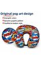Orthopedic Visco Travel Pillow Professional Neck Pillow Comfortable Sleeping Pillow Popart St29