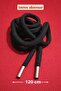 Custom Metal Tipped Round Cord Laces 120 cm 1 Piece - 2