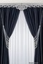 Ceiling Mounting with Cornice, Custom Made Stone and Metal Decorative Curtain Tieback, Braçol Curtain Accessory - 3
