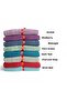 Svv Border Thick and Super Absorbent New Series Bath Towel (76X147) - Mulberry (Black Mulberry) - 3