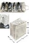 Shoe Storage and Carrying Bag (Striped Model) Shoe Tote
