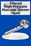 Preminium New Generation Shower Head Stainless Steel Massage Effect Ergonomic Design Water Pressure - 2