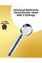 Preminium Multifunctional Stainless Steel Shower Head with Massage and Rain Mode
