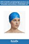 # Swimming Cap with Hair Protection, Water-Resistant, Non-Slip, Flexible Structure, Professional Unisex Swimming Cap for Sea and Pool - 6