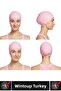 # Bone Soft Elastic Silicone Pool Sea Swimming Ear Waterproof Cap Large Size Hair Cap Double Set - 3