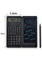 ®   Foldable Scientific Calculator with Erasable Lcd Writing Tablet and Pen - 8